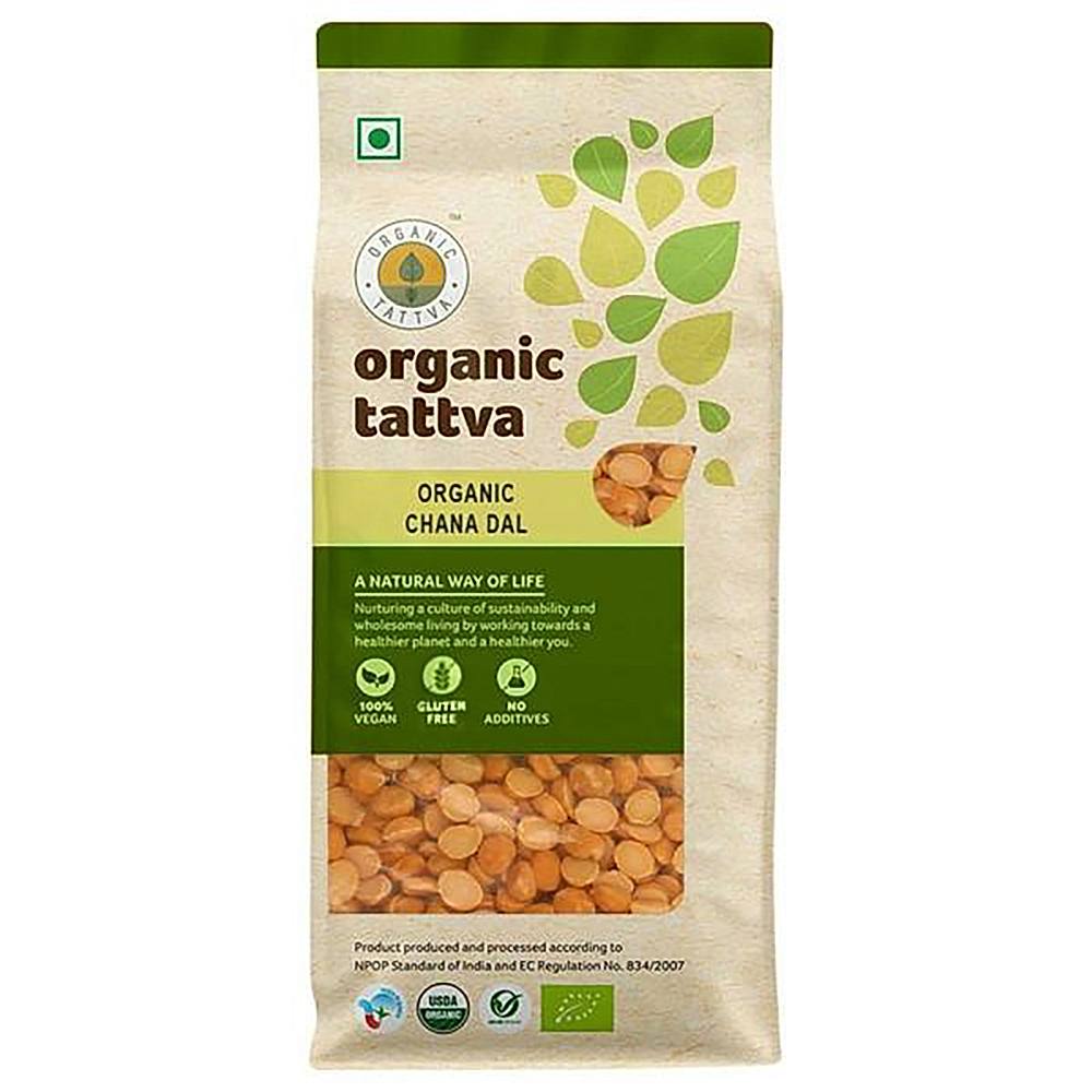 Organic Tattva Chana Dal - Image 1